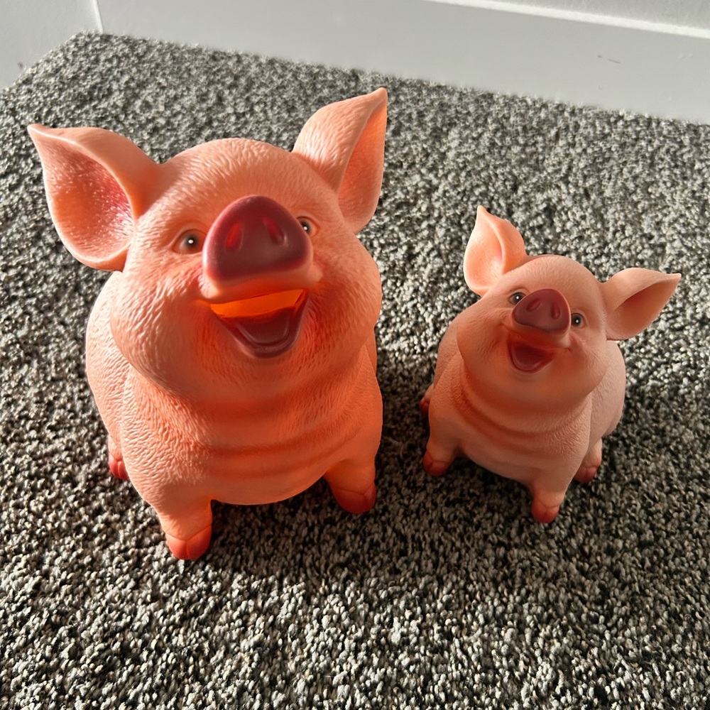 Adorable Pig money banks‎ x2